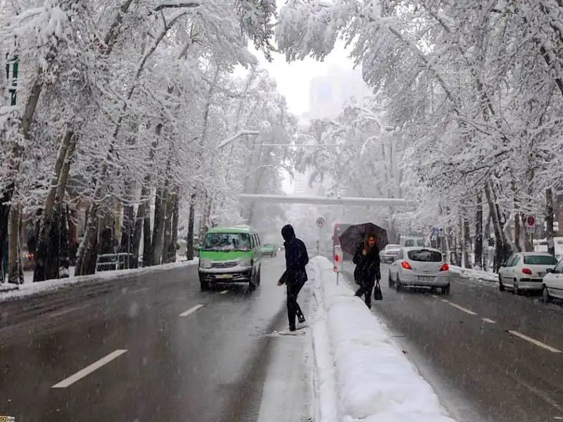 معرفی مکان های دیدنی تهران در فصل زمستان خیابان ولیعصر