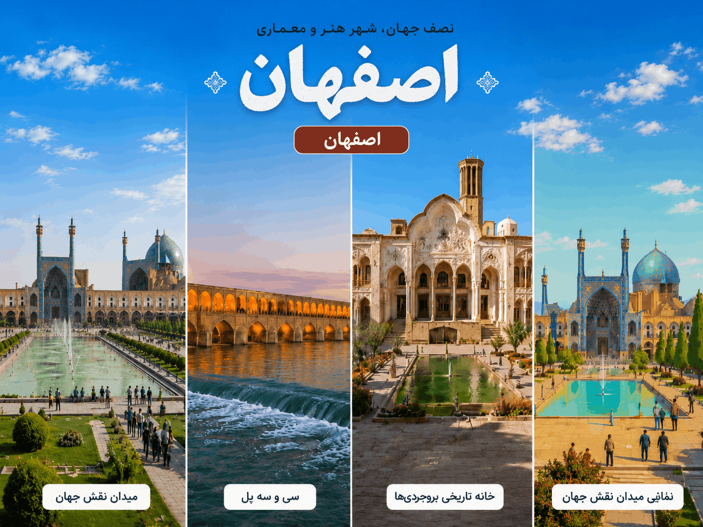 بهترین مقصدهای ایران برای سفر دو نفره 4 بهترین مقصدهای ایران برای سفر دو نفره
