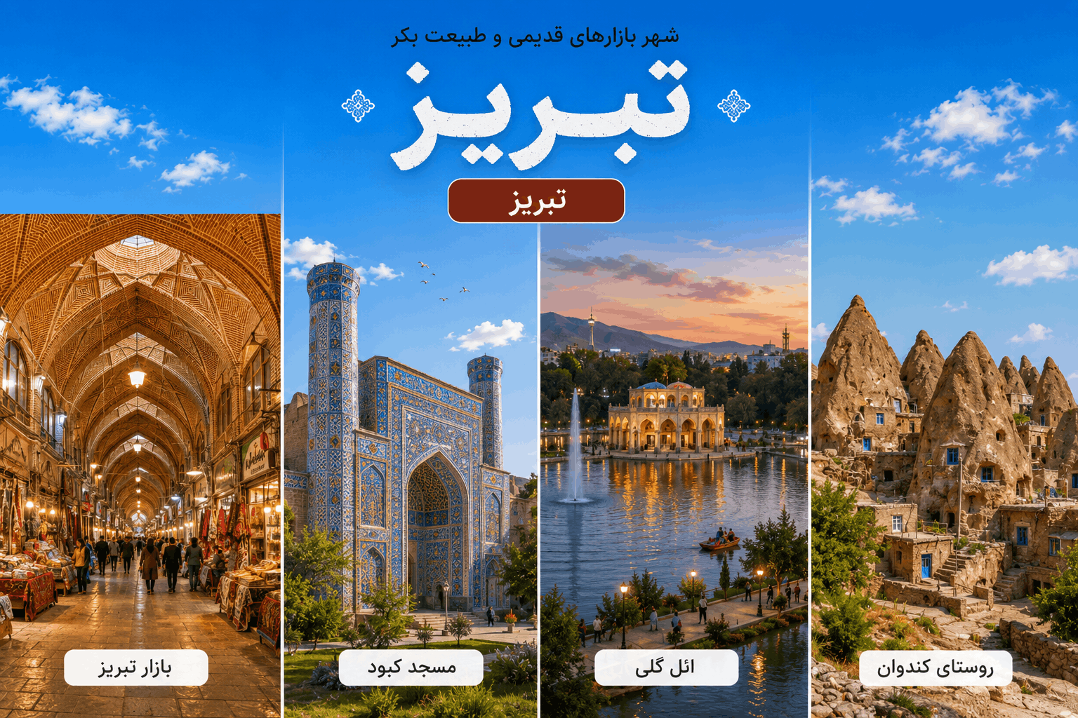 بهترین مقصدهای ایران برای سفر دو نفره 10 بهترین مقصدهای ایران برای سفر دو نفره