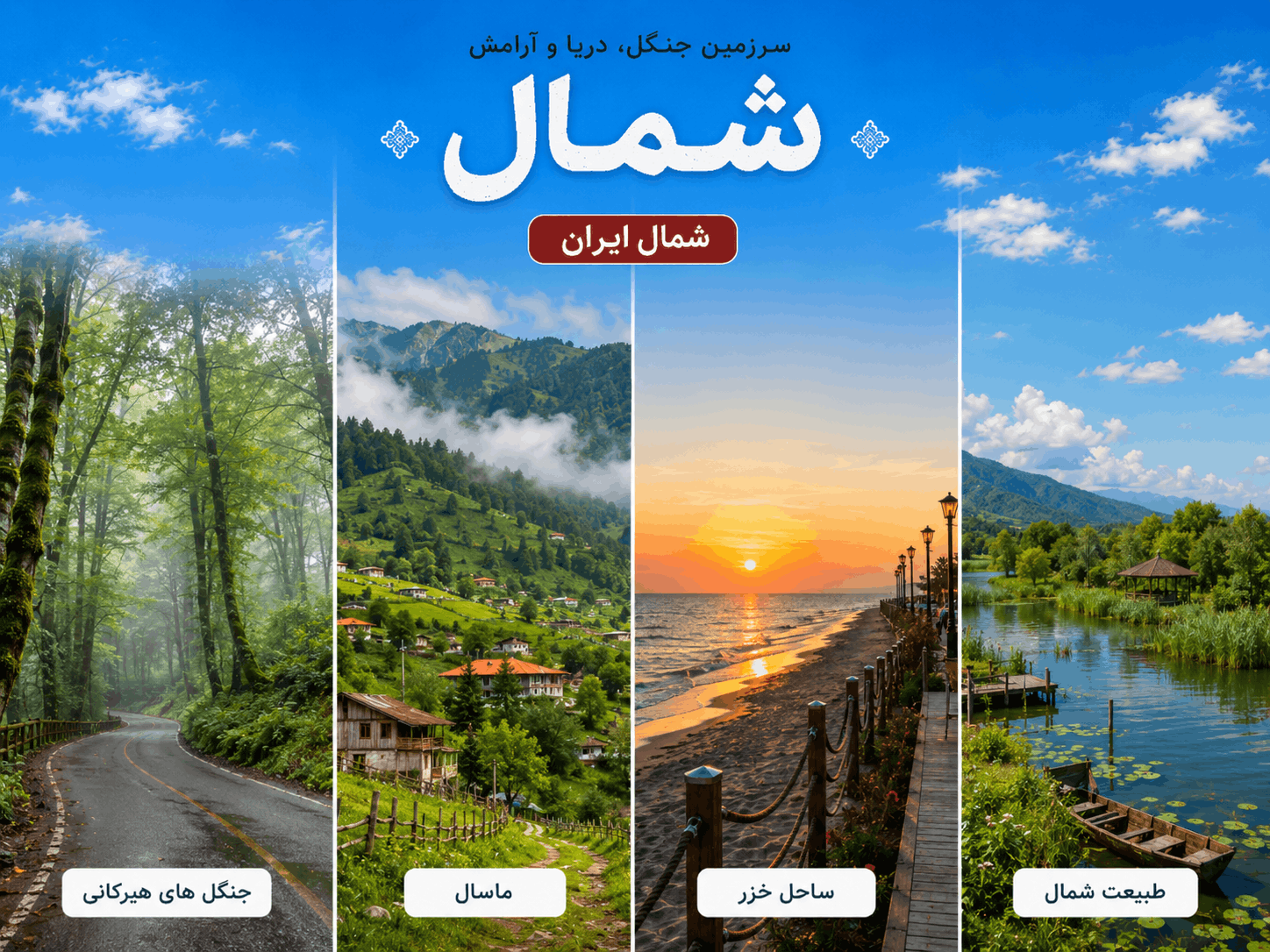 بهترین مقصدهای ایران برای سفر دو نفره 8 بهترین مقصدهای ایران برای سفر دو نفره
