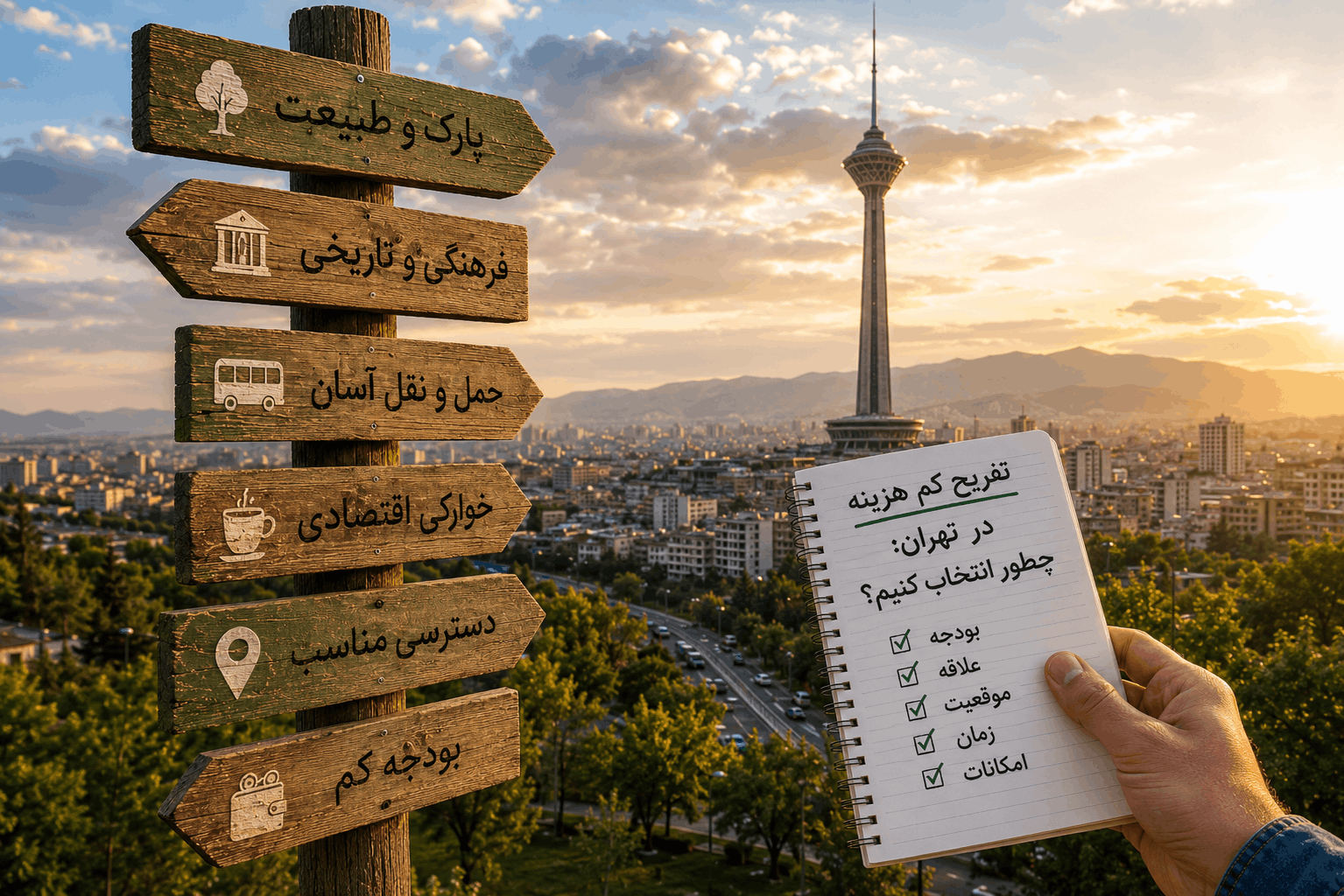 تفریح کم هزینه در تهران؛ چطور انتخاب کنیم؟