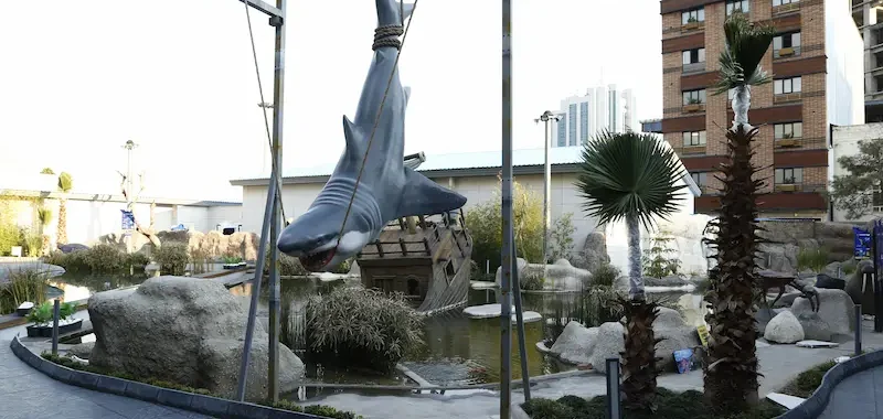 کارت سازمانی 42 نمای ورودی اقیانوس پارک