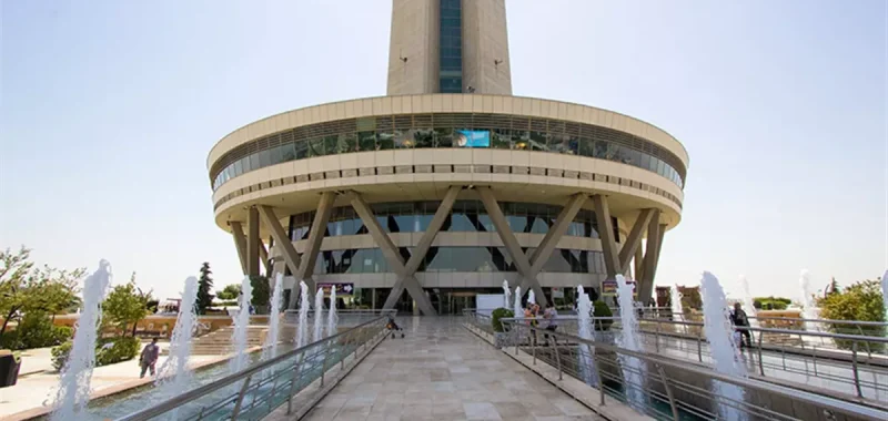 کارت سازمانی 89 نمای بیرونی برج میلاد